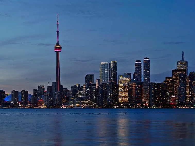 The Toronto skyline